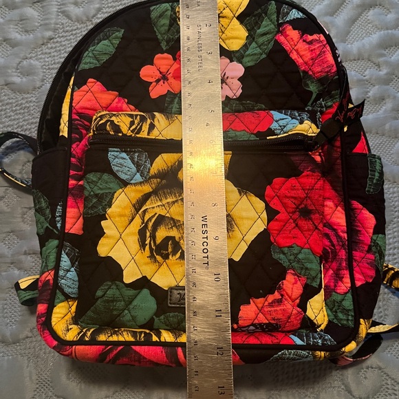 Set Vera Bradley Havana rose tote, mini back pack, coin purse, and crossbody. - Picture 8 of 14